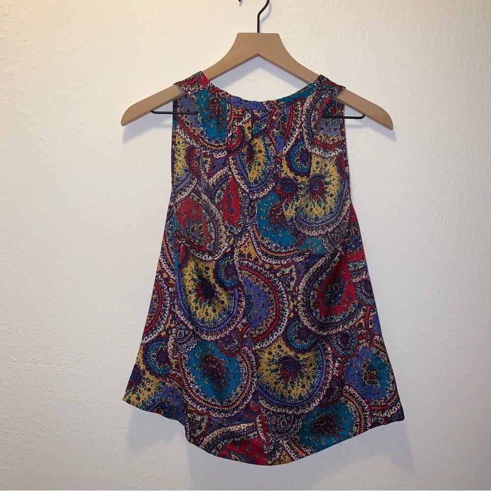 Marc Jacob’s 100% Silk Beautiful Sleeveless Top Medium - Picture 2 of 4